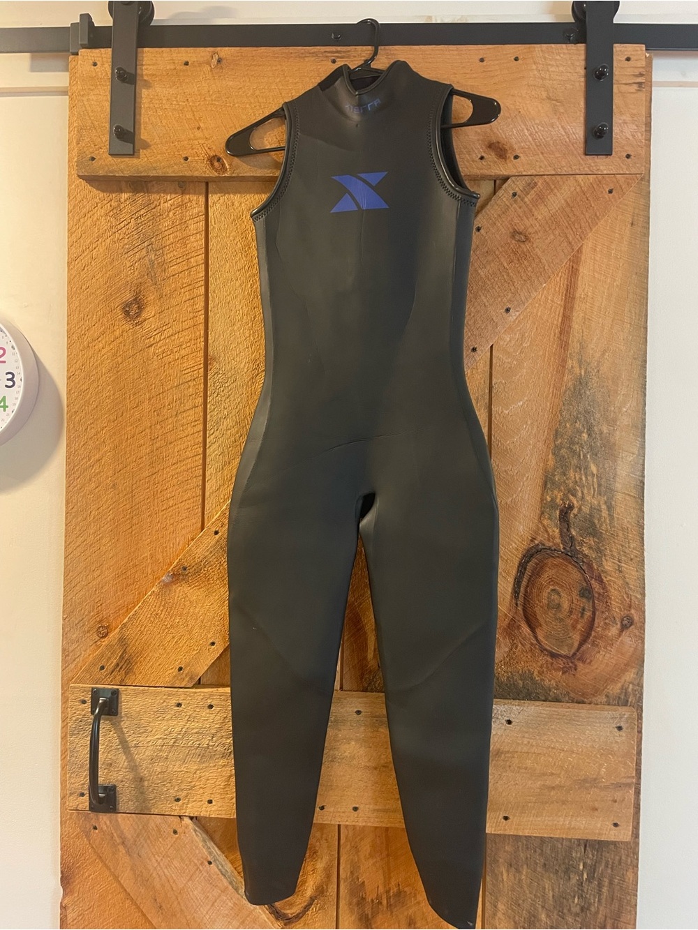 XTerra women’s Wetsuit - Black with Blue Logo